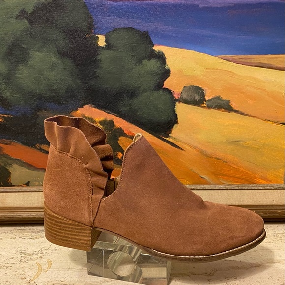 Anthropologie Seychelles yummy brown 100% leather booties - Picture 4 of 13